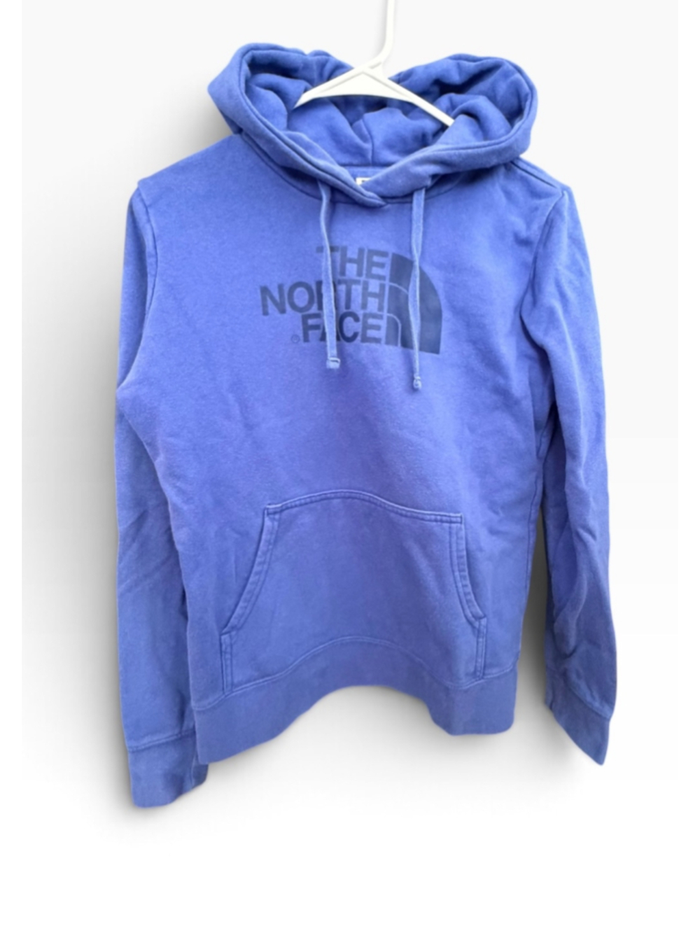 Women's The North Face Blue Pullover Hoodie Sweatshirt Size S